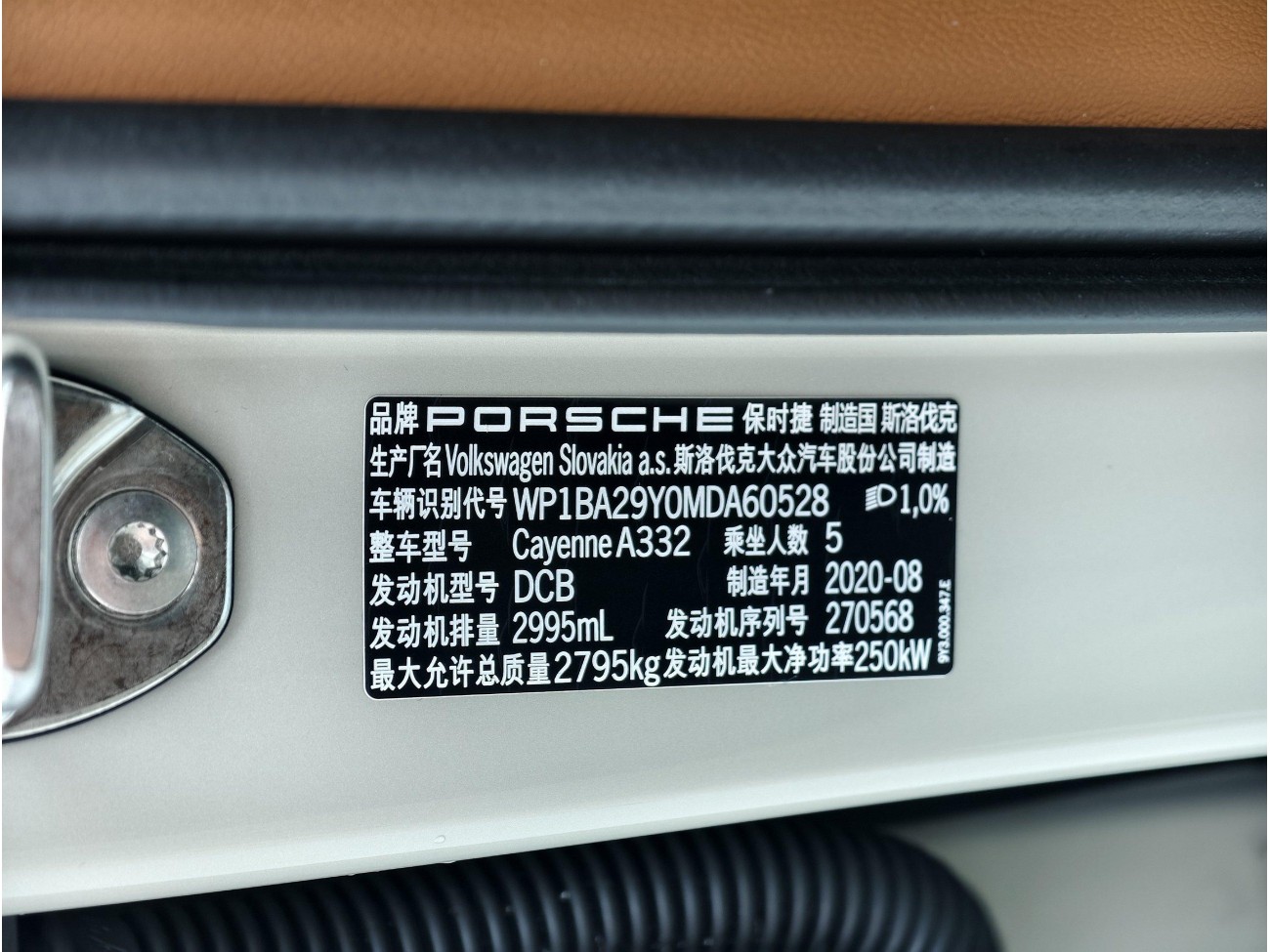 Porsche Cayenne 2021